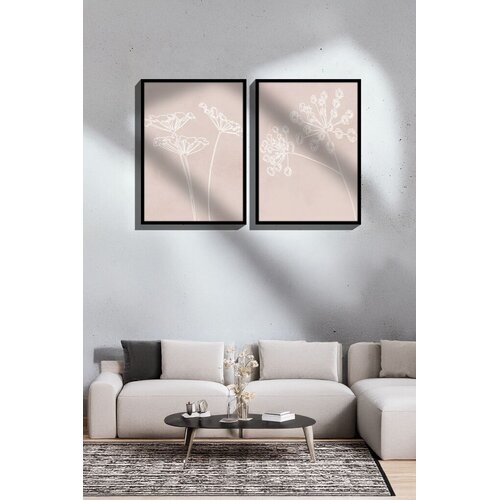 Wallity Uokvirena slika Ersy2Limodel45, 33x48 cm, 2 dijela Cene