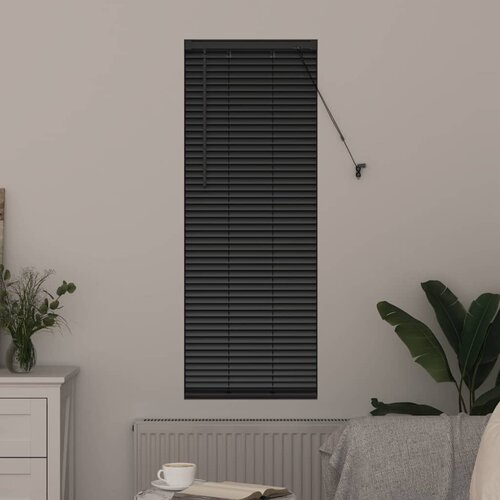  Venecijanski zastore Crna 130 x 50 cm Aluminij Slike