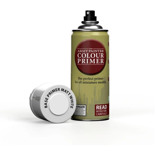 The Army Painter Colour Primer - Matt White Cene