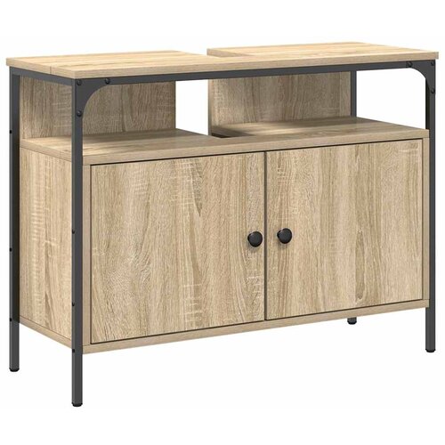  Set namje&amp;scaron;taja za kupaonicu 3 kom. Smeđa 80 x 30 x 60 cm Slike