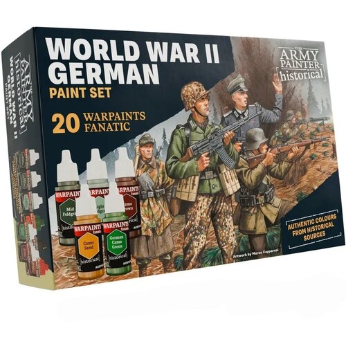 The Army Painter Historical: World War II German Paint Set Cene