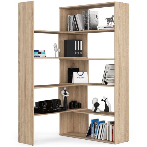 AKORD Premični regal TWIST - sonomanska hrast, (21714203) Slike