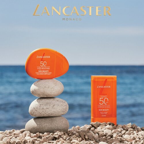 Lancaster Sun Beauty Face Stick krema za sunčanje i sticku za lice i vrat SPF 50 19 g Slike