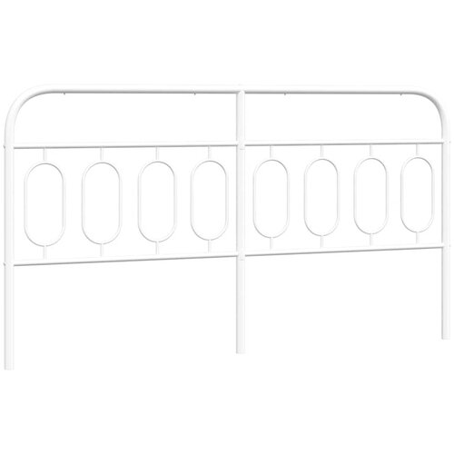  Metalno zamjensko uzglavlje bijelo 160 cm Slike