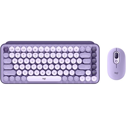 Logitech POP Icon Keys Lilac Kompaktna bežična tastatura Cene