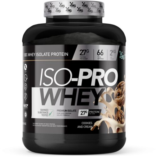 Basic Supplements iso-pro whey 2kg – izolovani protein visokog kvaliteta - keks i krem Cene