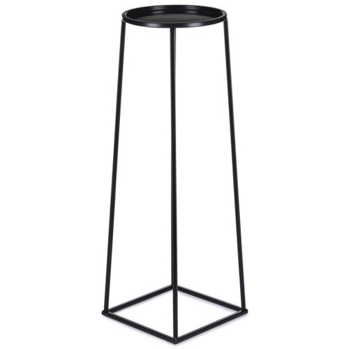 Stalak za cveće LOFT 70x24 cm, crne boje Slike