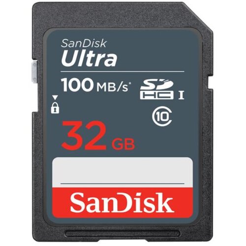 San Disk Ultra 32GB SDHC C10, U1, Full HD, SD spominska kartica100MB/s Cene