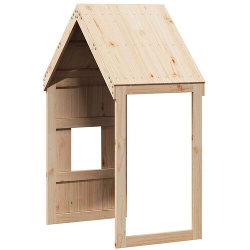 VidaXL krov za dječji krevet 60 x 99 x 139,5 cm od masivne borovine Slike