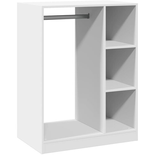  Ormar bijeli 77 x 48 x 102 cm od konstruiranog drva Slike