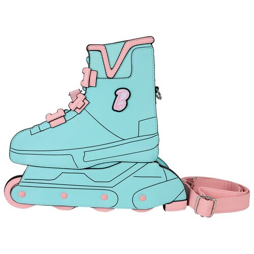 Loungefly torba preko ramena Barbie Skate, 22,9 x 22,9 cm Slike