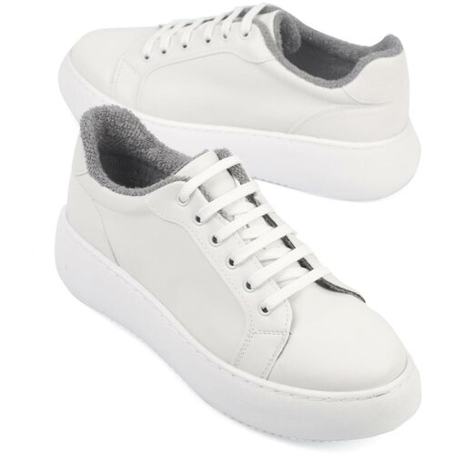 Capone Outfitters Women's Round Toe Shearling Sneakers Cene
