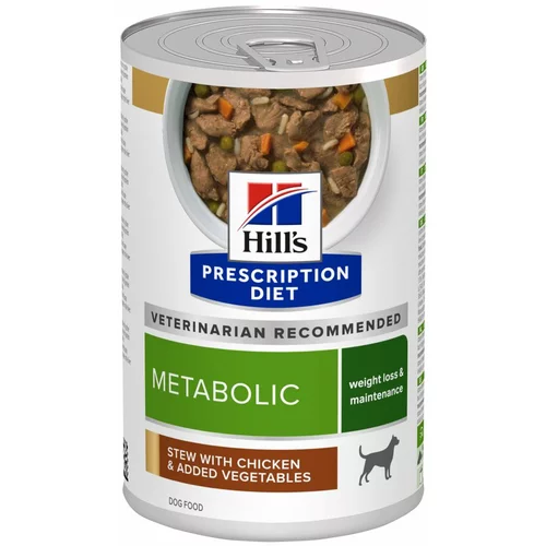 Hill’s Prescription Diet&nbsp;Metabolic ragu s piletinom i povrćem – 24 x 354 g