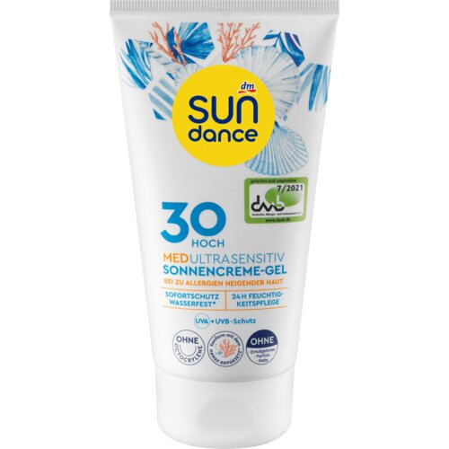 sundance med ultra sensitiv gel-krema za zaštitu od sunca spf 30 150 ml Slike