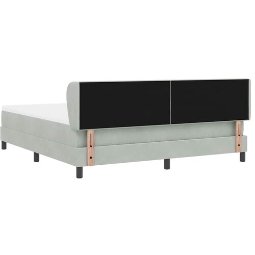  Krevet s opruga kutije Svjetlosiva 180 x 200 cm Bar&amp;scaron;un Slike