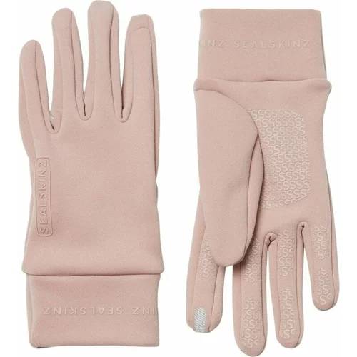 Sealskinz Acle Water Repellent Women's Nano Fleece Glove Pink M Rokavice