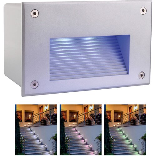 Planetitaly 24V rgb led vgradni stenski reflektor IP65 spreminja barvo RGB luči igre, (20561644) Slike