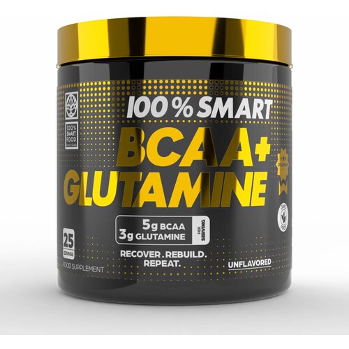 100% SMART BCAA+GLUTAMINE 250G - Unflavored Cijene