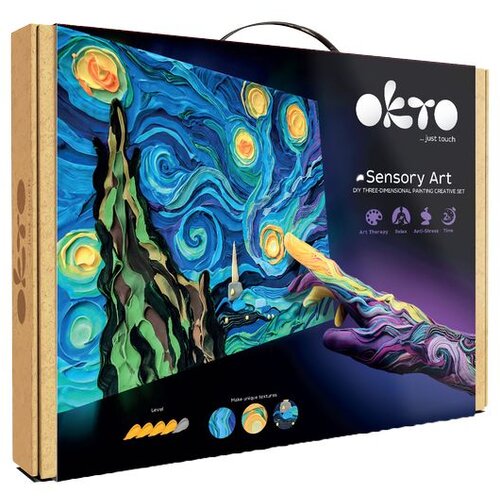 OKTO Kreativni 3D set &amp;quot;Zvjezdano nebo&amp;quot; 30 x 40 cm KORISTI SE Slike