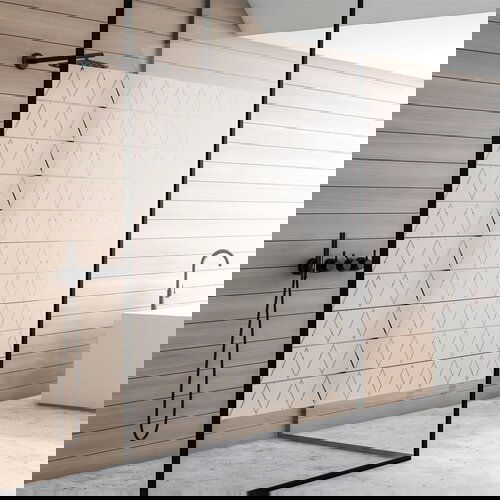 Ambiance Komplet 50 mat nalepk za steklo Triangle Slike