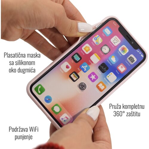  Maska za iPhone XS Max Beiyo sakura pink Cene