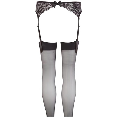 NO:XQSE Suspender Belt and Stockings 2340062 Black S/M Slike