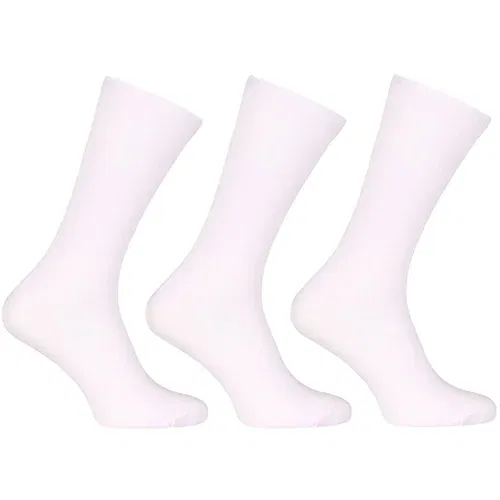 Nedeto 3PACK Socks High Bamboo White