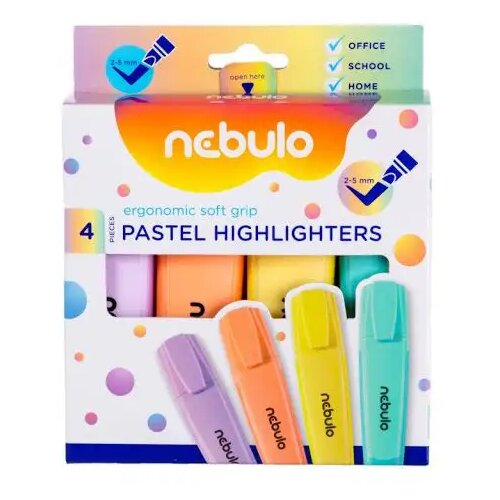NEBULO neon markeri set od 4kom Cijene