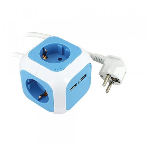  Produžni kabl COMMEL KOCKA 1.4m, 4 utičnice, 2 usb Cene