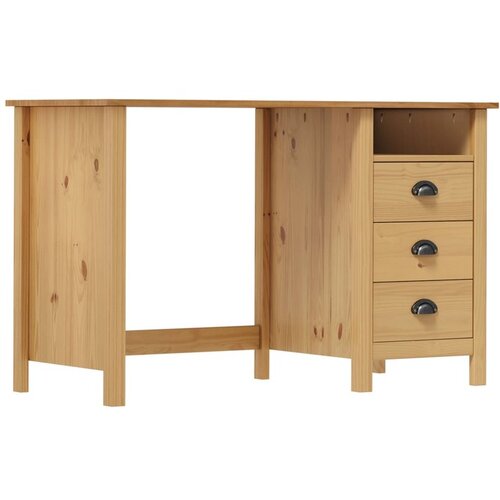  Radni stol Hill s 3 ladice 120 x 50 x 74 cm od masivne borovine Cijene