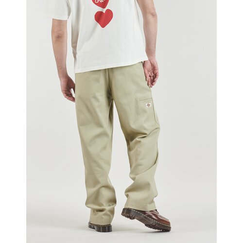 Dickies Hlače Chino / Carrot HEMP TWILL WORK PANT EUCALYPTUS Bež Slike