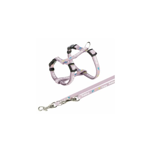 Garnitura za stence am+povodac 23-34cm/8mm lila Slike