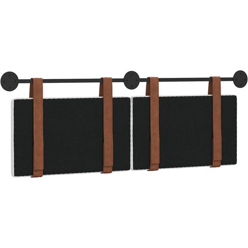  Držeće uzglavlje Zidne Bijeli 150 x 55 x 5 cm Antikni PU Slike