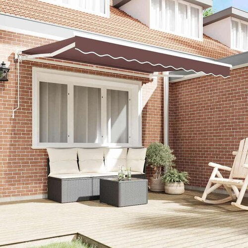  Okvir tende Smeđa 250 x 200 cm Poliester s PU premazom Slike
