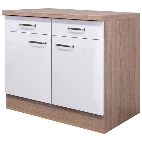 Flex-Well Kuhinjska Spodnja Omarica Venezia Valero, Bela, &Scaron;.100 Cm Cene