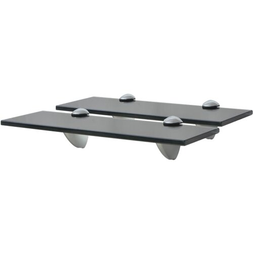 VidaXL Zidne police 2 kom staklene 30 x 10 cm 8 mm Slike
