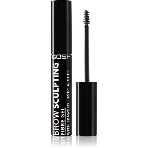 Gosh Brow Sculpting Fibre Gel gel za obrvi s krtačko odtenek 002 Chestnut Cene