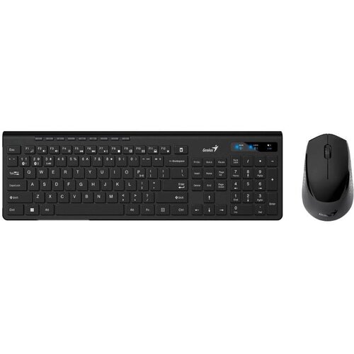 Genius SlimStar 8230 tipkovnica + miška WL / BT, (21038618) Cene