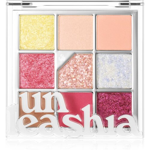 Unleashia Glitterpedia Eye Palette paleta senčil za oči odtenek All of Peach Ade 6,6 g Slike