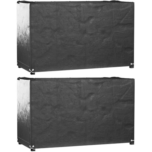  Navlake za vrtni namještaj 2 kom 8 ušica 125x55x75cm pravokutne Cene