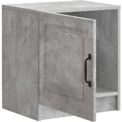  Noćni ormar 2 pcs Betonska siva 43 x 34,5 x 47 cm Slike