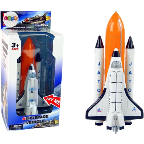 raketa za igru Aerospace sa zvučnim i svjetlosnim efektima PULL-BACK Slike