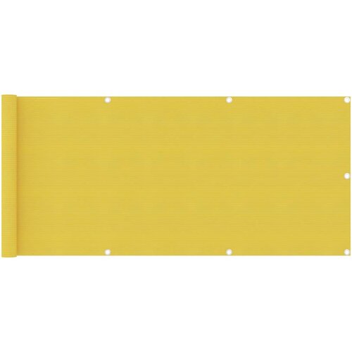 vidaXL balkonski zastor žuti 75 x 400 cm HDPE Cijene