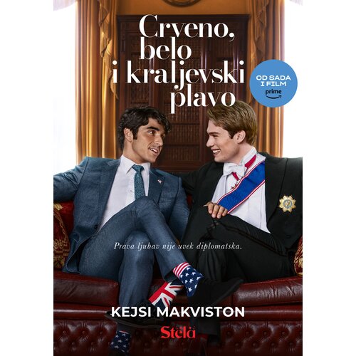 Stela knjige Crveno, belo i kraljevski plavo Cene