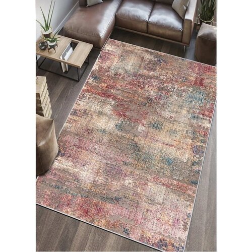  tepih sa gumenom podlogom 140x220cm - crveno nijansiranje, tg-3159 Cene