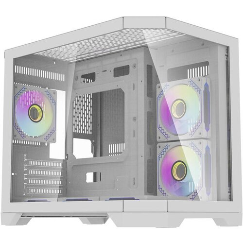 Darkflash RAČUNALNIŠKO OHISJE FT418 S 6 ARGB VENTILATORJI ZA RAČUNALNIK, (5000347625) Cene