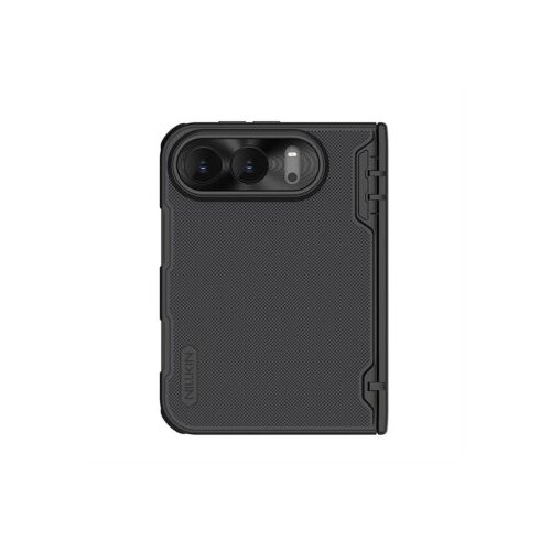 Nillkin super frosted shield fold magnetic case za iphone duo crna Slike