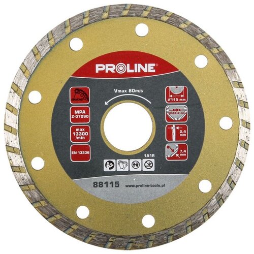 Profix Dijamantna ploča segmentirana 86101, 115x2.0x7.5x22.23 Cene
