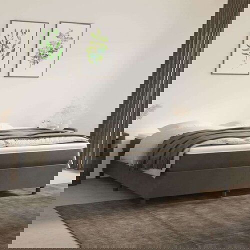  Za krevet s oprugama tamnosivi 180x200 cm bar&amp;scaron;unasti Slike