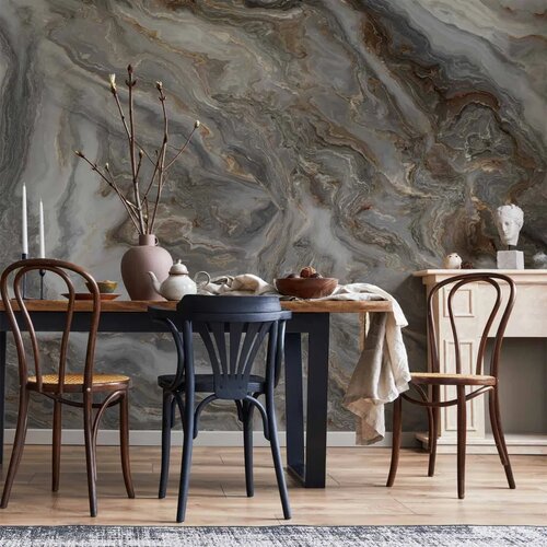  Foto tapeta - Stone Abstractions - Marble Textures in Neautral Tones 350x256 Vodootporna Cene